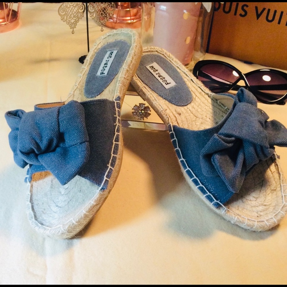 NOT RATED CANVAS FLAT SANDALS - Picture 3 of 6